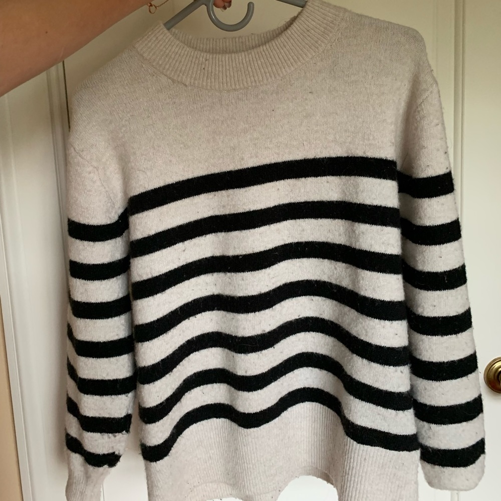 H&M stripped sweater